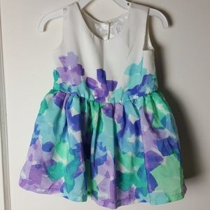 The Children's Place White Flower Dress